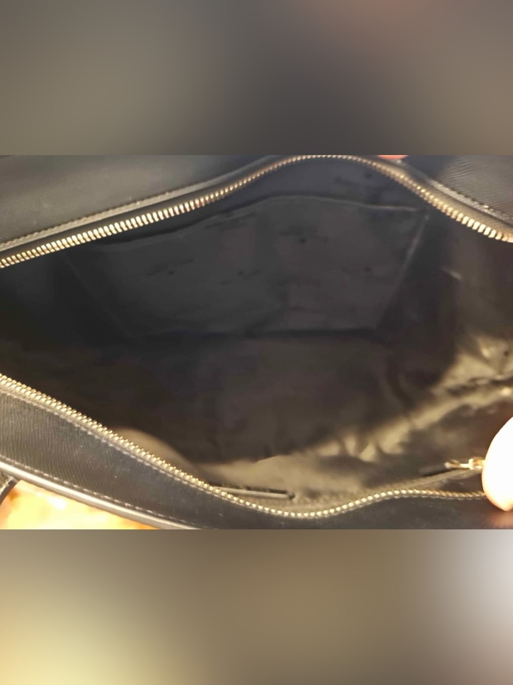 kate spade New York Black Glitter Tote - Picture 3 of 3